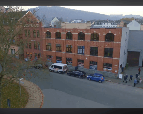 Gebäude des neuen Firmensitzes in Aue.