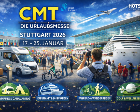 Bildmontage und Thumbnail für die CMT Stuttgart